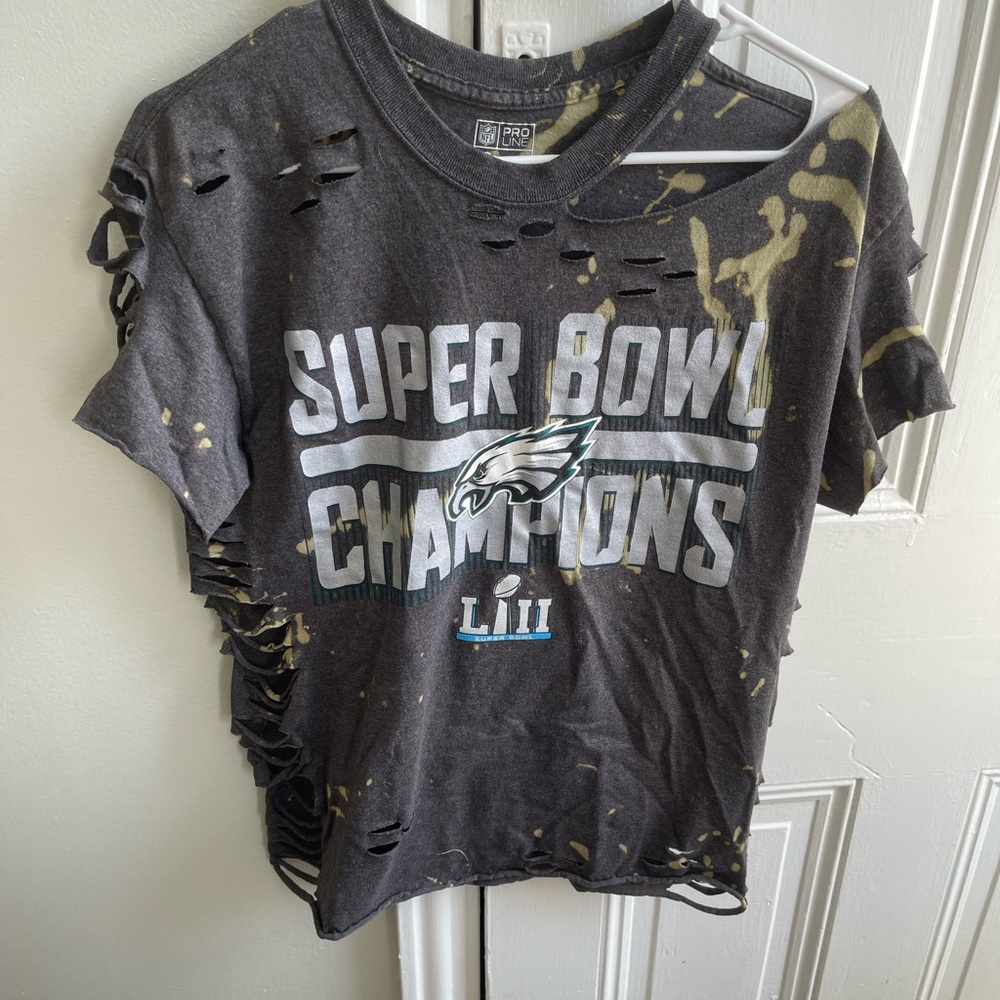 Eagles Super Bowl Distressed Tee
